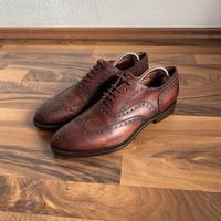 Leather Brouge-Shoes Santoni Brown Rheinland-Pfalz - Wörrstadt Vorschau