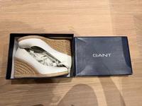 Gant Schuhe mit Keilabsatz in off white canvas Gr. 38 Hessen - Rödermark Vorschau