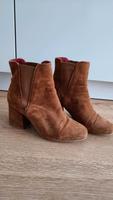 Buffalo Stiefel Stiefelette braun Cognac Blockabsatz Größe 37 Bayern - Kastl b Kemnath Vorschau
