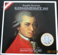 Österreich Qualität " Handgehoben" Euro Kleinmünzensatz 2003. Niedersachsen - Alfhausen Vorschau