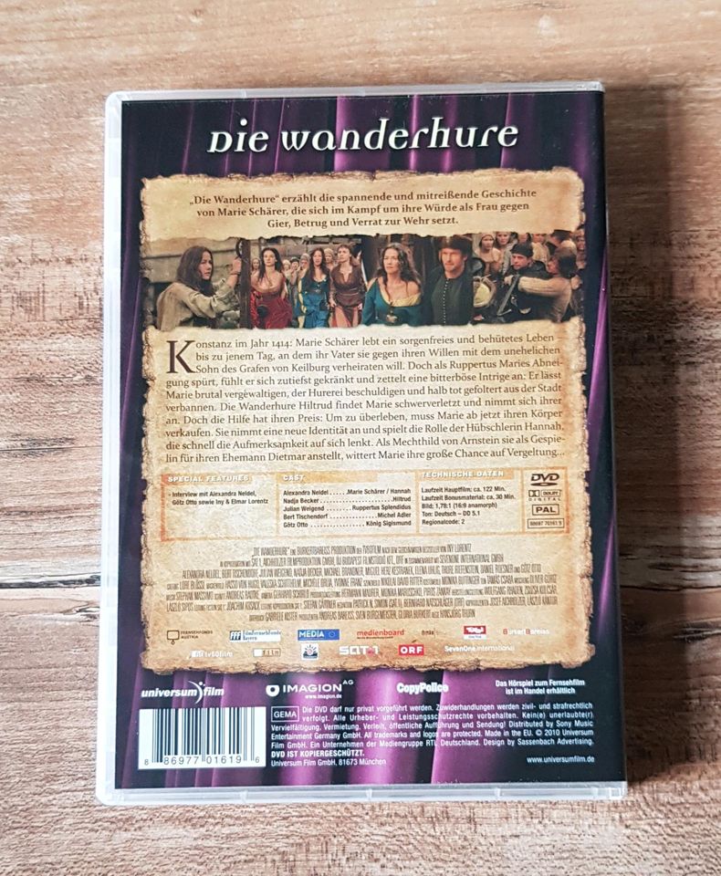 Iny Lorentz Die Wanderhure DVD Alexandra Neldel in Frankfurt am Main