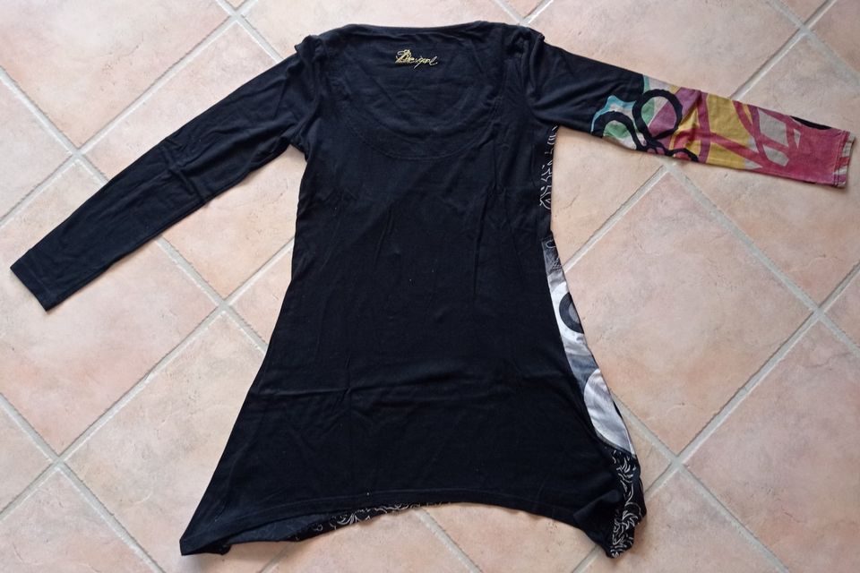 DESIGUAL Damen Shirt / Tunika, Gr. M  Jersey mit Applikationen in Reinfeld