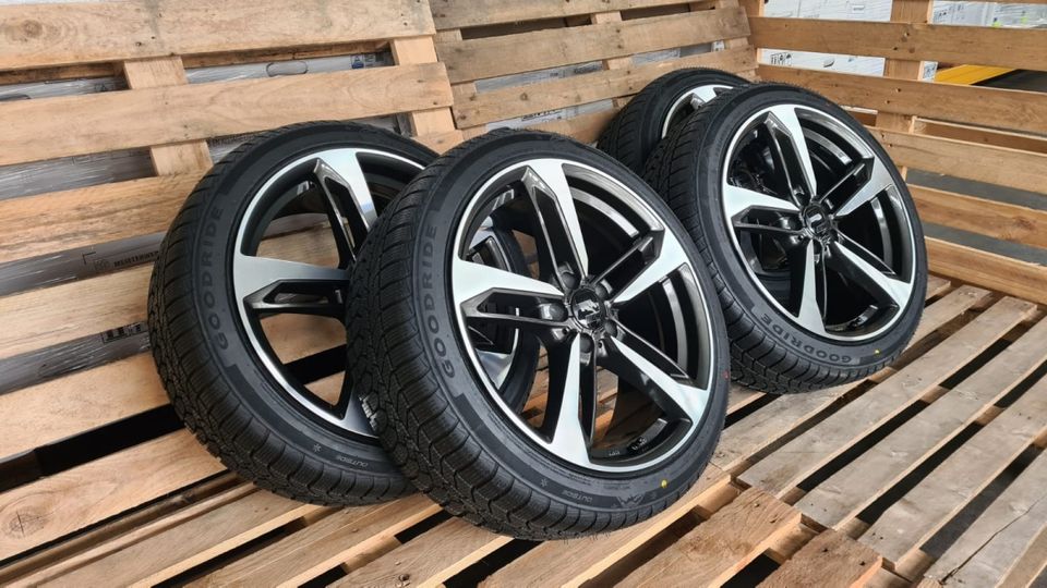 18 Zoll 2DRV DS1 Wheelworld 5x112 Felgen Grau Poliert 225/40 Sommer Winterreifen BMW 1er F40 2er ActiveTourer F45 2er Gran Coupe F44 Mini Clubman UKL Styling M Performance Kompletträder Sommerreifen in Rodgau