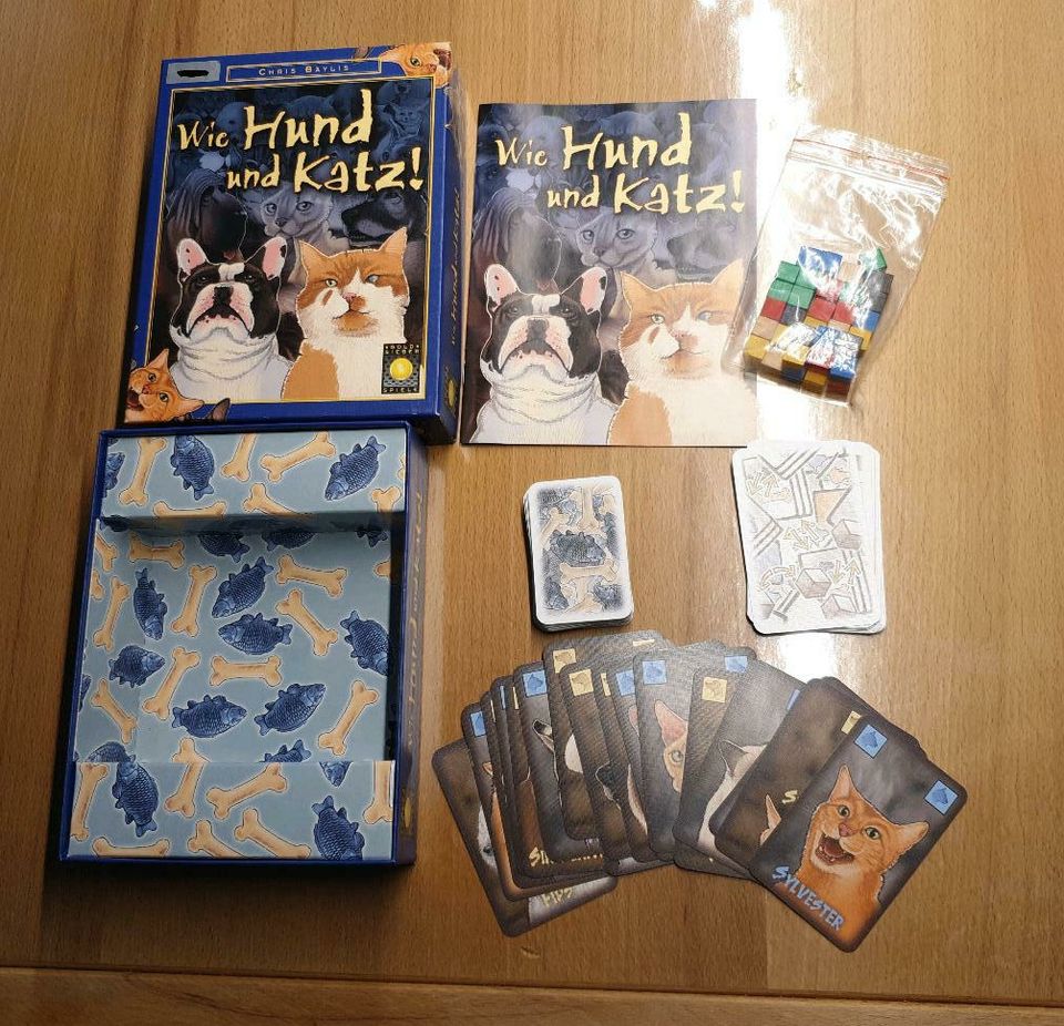 Wie Hund und Katz! Kartenspiel in Rüsselsheim