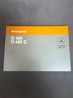 LKW Transporter Mercedes Benz Wartungsheft Omnibusse 0405 0405G Nordrhein-Westfalen - Herten Vorschau