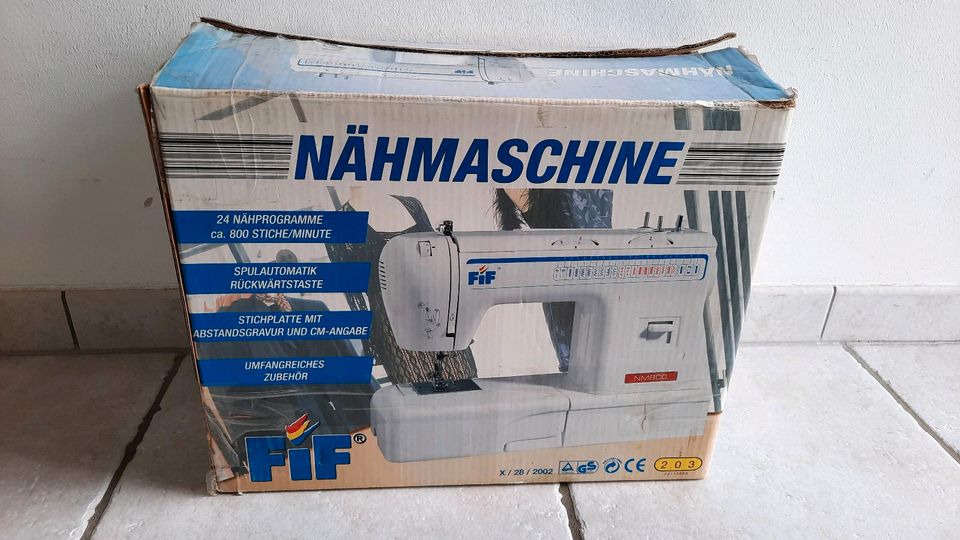 Nähmaschine FiF NM 8000 in Tangstedt 