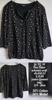 Tom Tailor Bluse Damen Gr XL schwarz-weiß Sterne Sachsen - Plauen Vorschau
