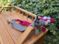 Zwei handmade Lesezeichen Maus Gecko Set Rheinland-Pfalz - Herxheim bei Landau/Pfalz Vorschau