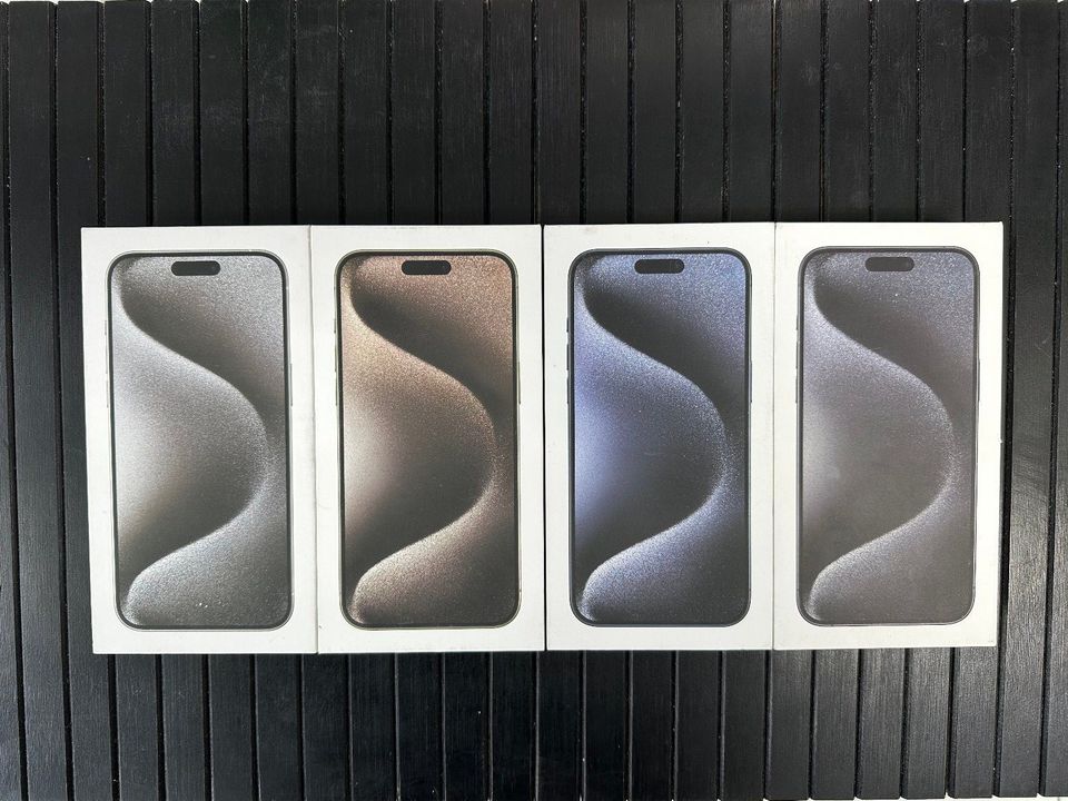 iPhone 15 PRO MAX / 512GB / ALLE FARBEN / NEU & VERSIEGELT / OVP / RECHNUNG in Wuppertal