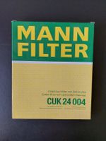 Mann Filter CUK 24 004, Original, Luftfilter mit Aktivkohle, neu Niedersachsen - Laatzen Vorschau