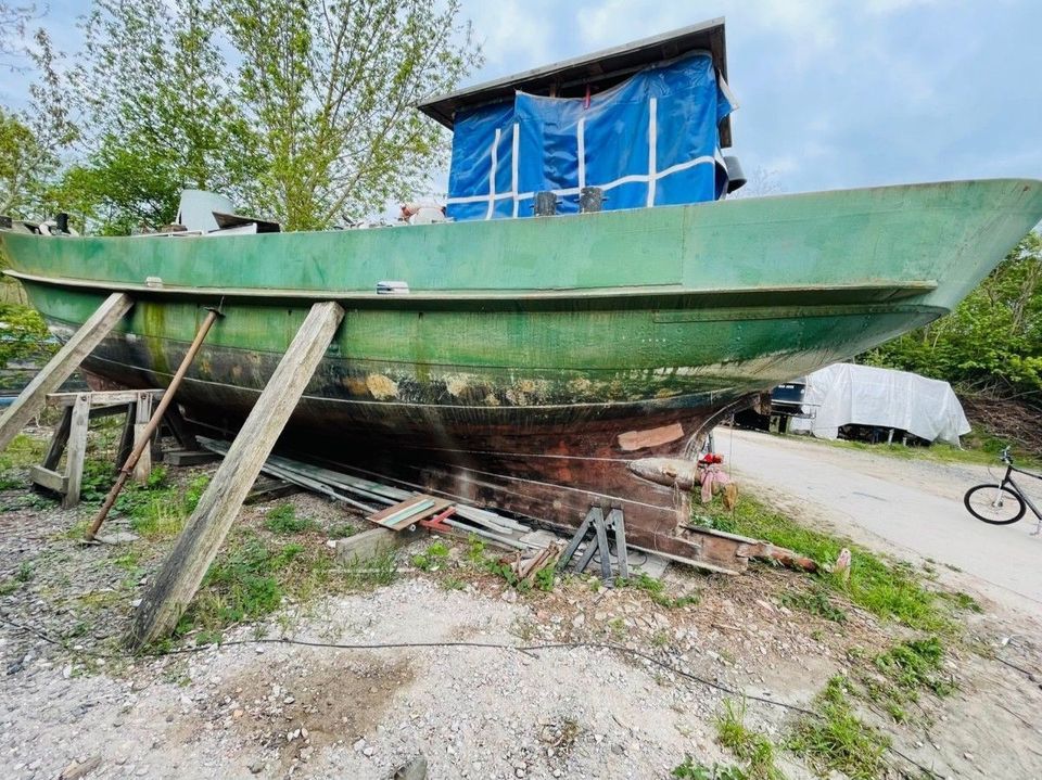 Motorsegler Stahl Wohnschiff  Hausboot 17m Schiff Projekt Dampfer in Berlin