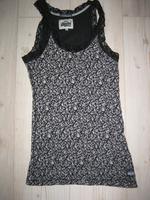 Superdry Top schwarz Spitze Blumen Gr. S - NEUw Nordrhein-Westfalen - Niederkrüchten Vorschau