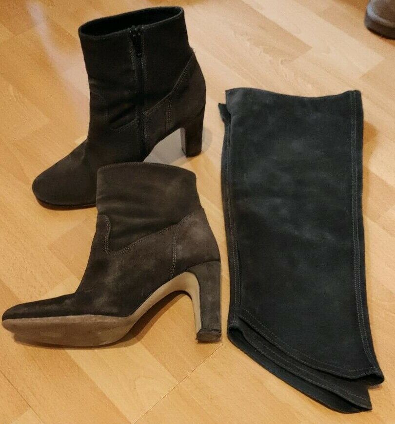 Sisley Stiefeletten 37 als Siefelettetten und Stiefel zu tragen in Butzbach