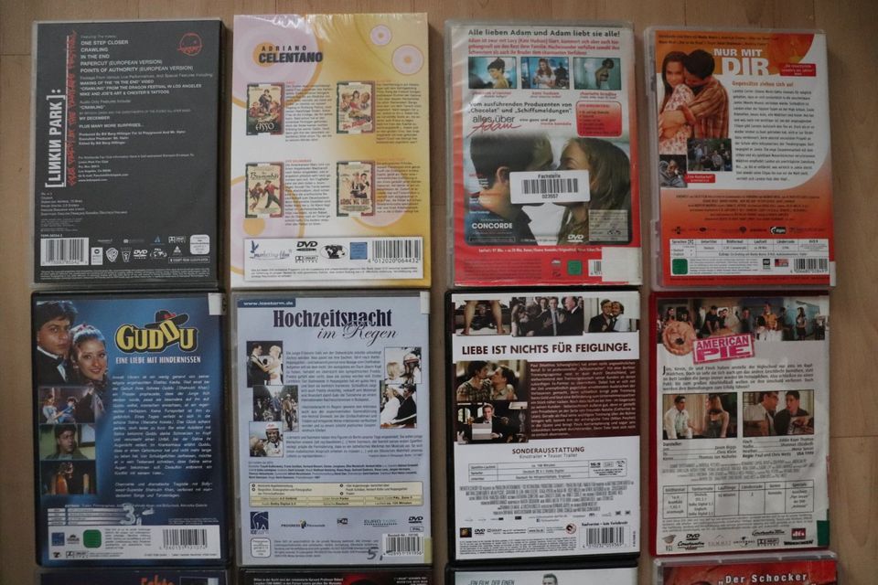 DVDs 12 verschieden Filme Videos Verliebt sein - Action - Musik in Salzwedel