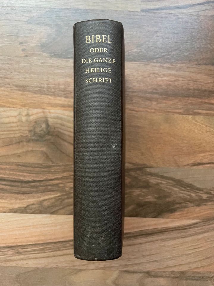 Bibel oder die ganze heilige Schrift mit bunten Karten von 1969 in Wuppertal