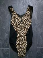 H&M, Badeanzug/ Badebekleidung,Leoprint, schwarz/braun , S Bayern - Sennfeld Vorschau
