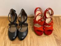 Tamaris Schuhe Gr 37 Pumps High Heels rote Keilsandaletten Gr 38 Frankfurt am Main - Ostend Vorschau