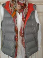CLOSED Leicht Daunen Weste Jacke M 38 Hellgrau Orange  Sommer Bayern - Regensburg Vorschau