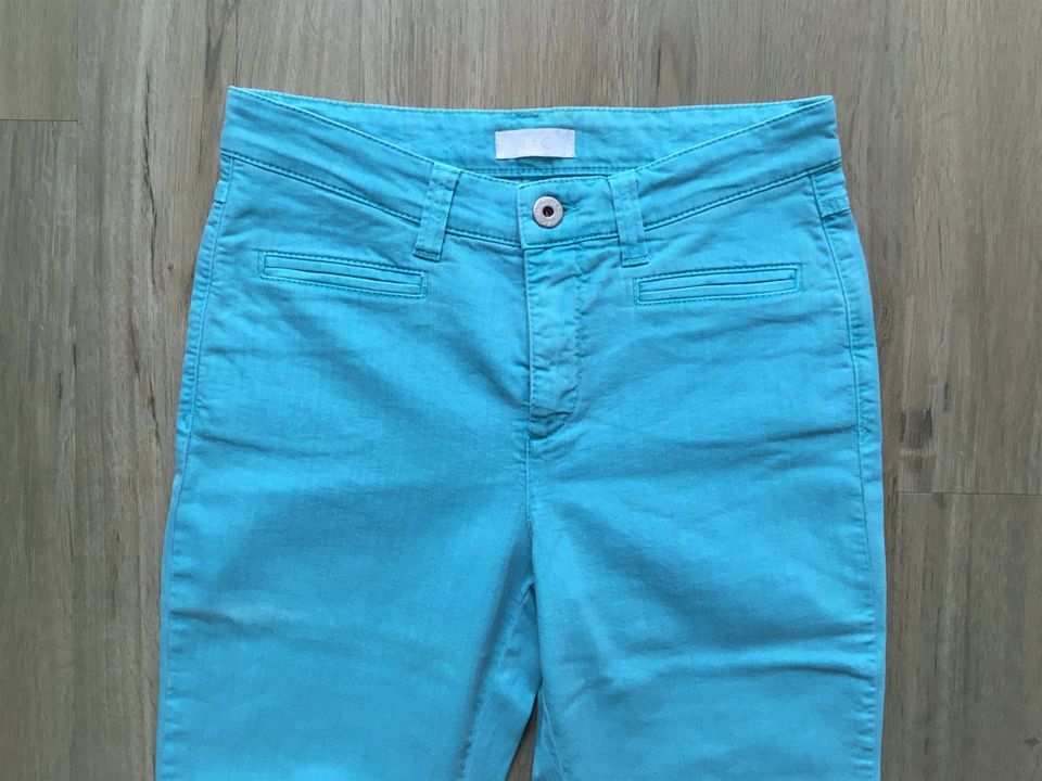 MAC Jeans in Türkis, Mod. Angela Chic Gr. 38 L28 in Witten