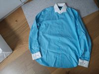 Tommy Hilfiger Tailored Gr. 40 Hemd langer Arm blau gestreift Nordrhein-Westfalen - Meerbusch Vorschau