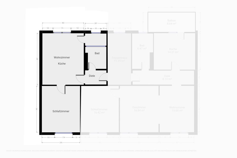 2 Zimmer – vollständig renoviert – Erstbezug nach Renovierung in Bochum