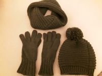 warmes Winter 3er Set gestrickt - Mütze,Schal, Handschuhe Baden-Württemberg - Möglingen  Vorschau