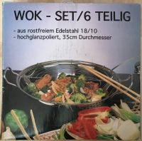 WOK-SET / 6 Teilig aus Edelstahl 18/10, Neu Hessen - Offenbach Vorschau