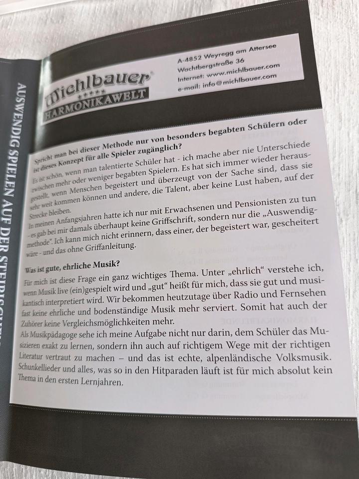 Lern-DVD: Auswendig Spielen lernen auf der Steirischen Harmonika in Gefrees