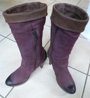 Oxmox Stiefel Leder lila/violett Gr. 39 - top Zustand Nordrhein-Westfalen - Solingen Vorschau