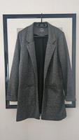 Schwarz melierter offener Blazer mit Taschen in Gr. 40 Niedersachsen - Hagen im Bremischen Vorschau