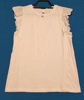 sommerliches T-Shirt/Top weiß XS mit Lochspitze Bayern - Ansbach Vorschau
