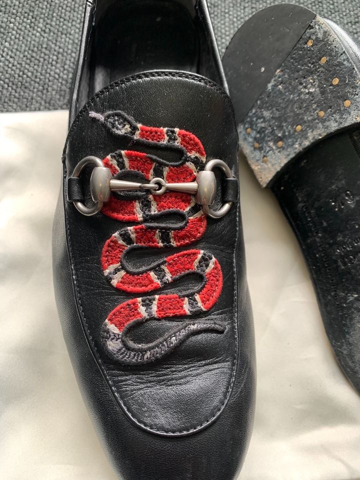 Gucci Brixton Loafer „Snake“ / neuwertig / 40,5 in Villingen-Schwenningen