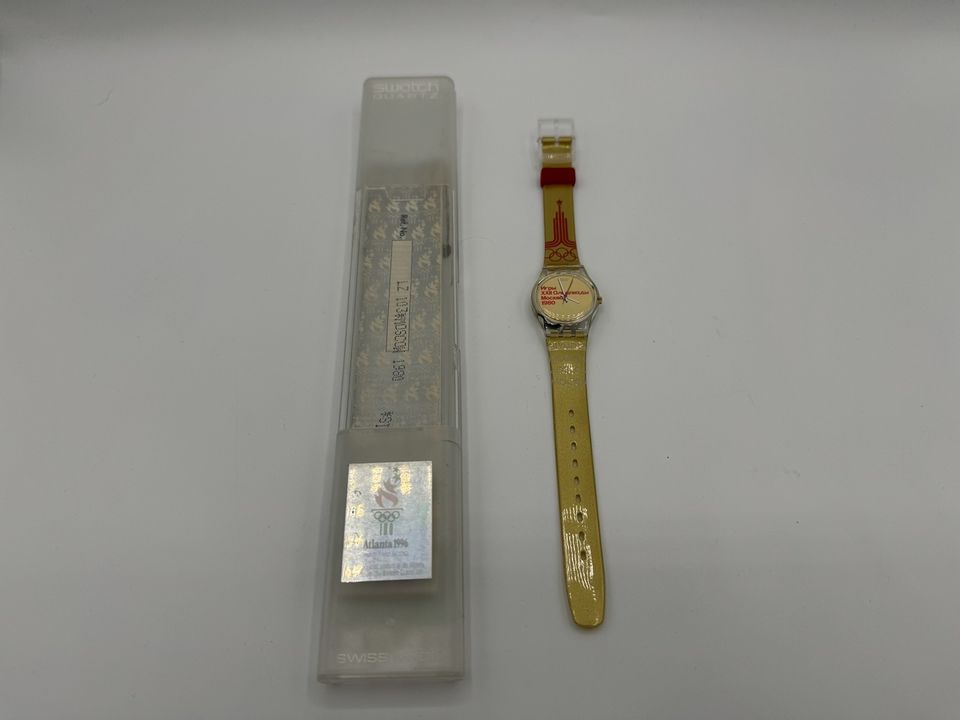 Swatch Uhr Vintage Atlanta 1996 Olympia Moskau in Köln