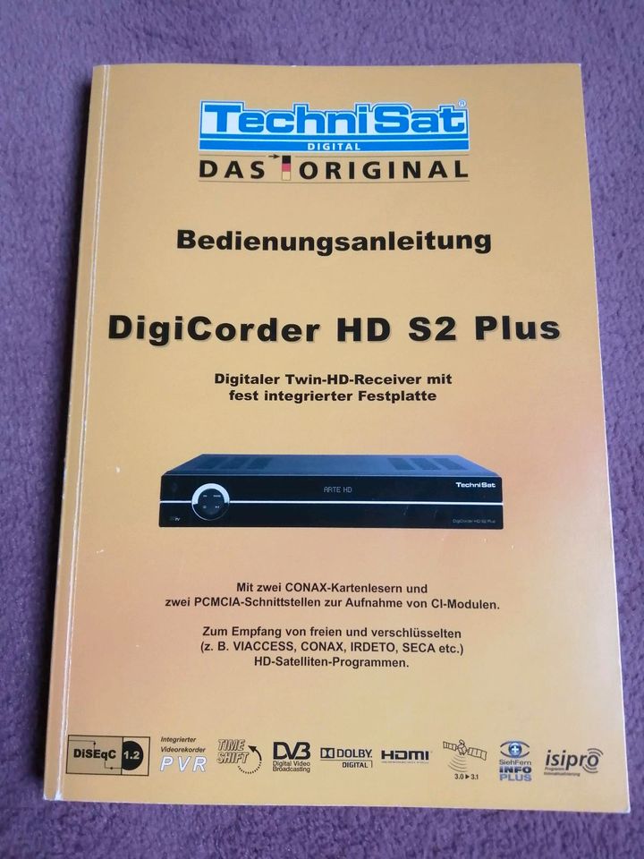 TechniSat DigiCorder HD S2 Plus Festplatten - Recorder in Bisingen