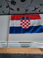 Flagge Kroatien Mit Holzstab Brandenburg - Blankenfelde-Mahlow Vorschau