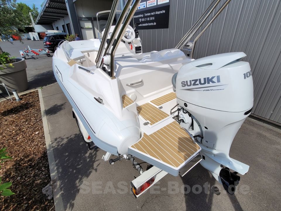 ! NEUBOOT ! im Vorlauf - ZAR Formenti 49SL mit Suzuki 100 PS in Berlin