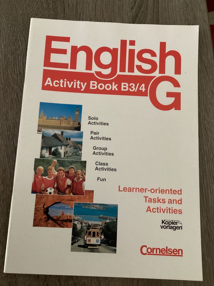 English Activity Book B3/4 G in Kiel