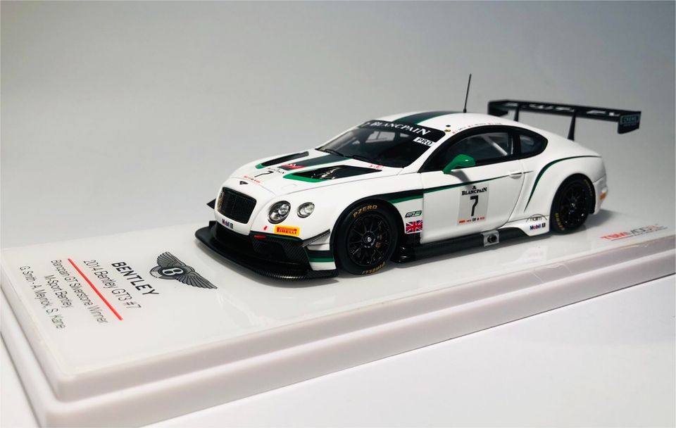 Bentley Continental GT3 1:43 TSM Blancpain Silverstone Winner '14 in Dietzenbach