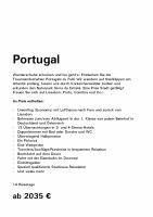 Portugal | 14 Reisetage ab 2.035 € Dresden - Pieschen Vorschau