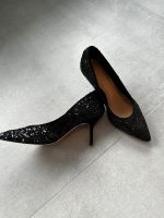 Schwarze Pumps Damenschuhe mit Pailletten Nordrhein-Westfalen - Düren Vorschau