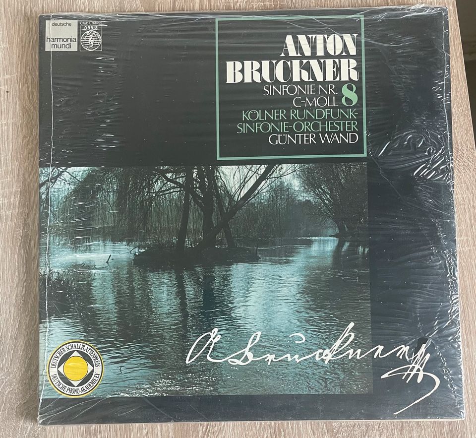 LP Vinyl Bruckner Sinfonie NR. 8c-Moll in Gelsenkirchen