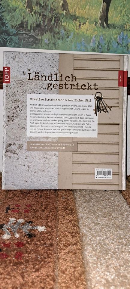 Strickbuch " LÄNDLICH - GESTRICKT !" NEUWERTIG  !! in Zenting