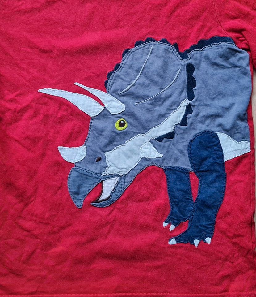 Mini Boden Shirt T-Shirt 152 rot Dino Dinosaurier in Hamm