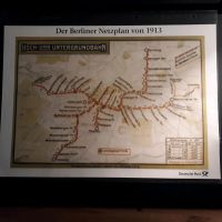 Berliner Netzplan von 1913 sowie Der Fahr- und Haltestellenplan Sachsen - Rabenau Vorschau