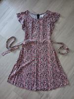 Apricot Kleid bunt geblümt kurzarm Gr. S für Damen Mädchen Sommer Rheinland-Pfalz - Andernach Vorschau