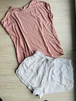 Schönes Sommer Set Musselin Shorts h&m Shirt Vero moda Rosé Gr xl Schleswig-Holstein - Ammersbek Vorschau