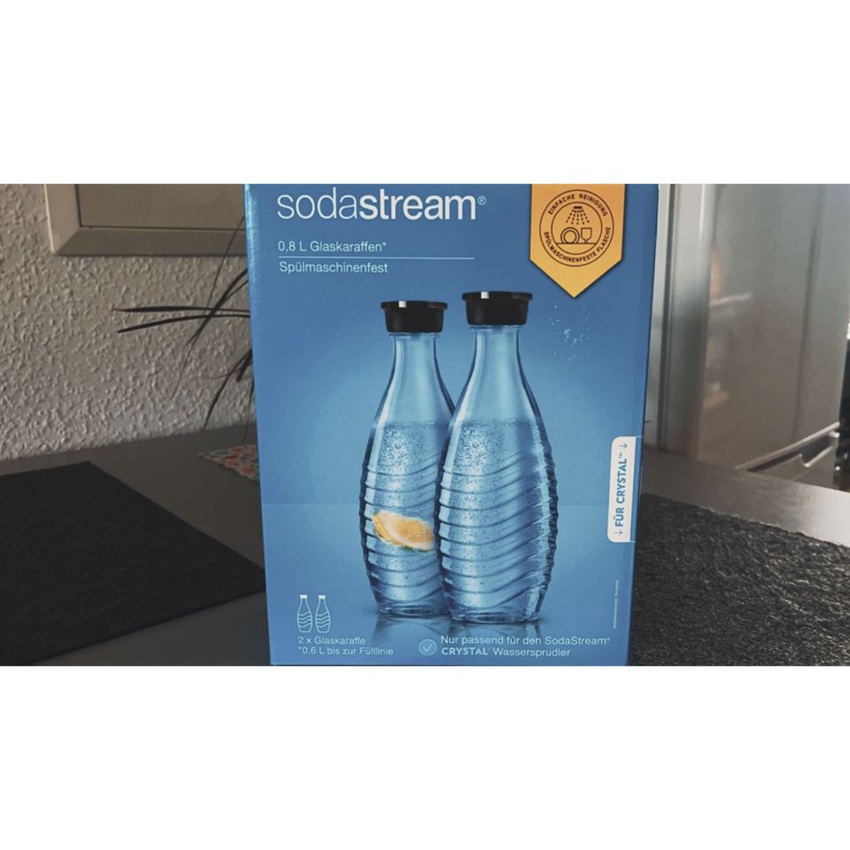 Sodastream Glaskaraffen 0,8L (NEU Verpackt)! in Eisenach