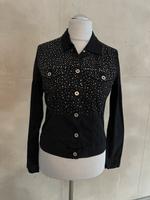 Stylische Tuzzi Jeansjacke mit Glitzersteinen – Größe 40 Nordrhein-Westfalen - Mechernich Vorschau
