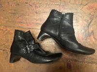 schwarze Stiefeletten Steampunk Stil „Angie“ von Think! Größe 39, Innenstadt - Köln Altstadt Vorschau