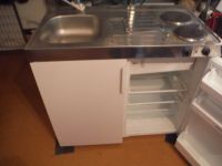 Küche Singleküche Studenten Kochplatten Kühlschrank abzugeben! Bayern - Neu Ulm Vorschau